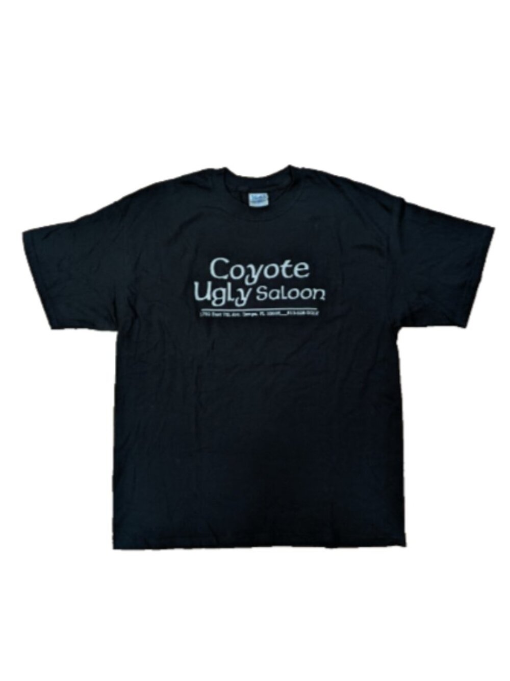 Coyote Ugly Saloon Tampa Bay Florida Double-Sided T-Shirt Men’s Size XL Black